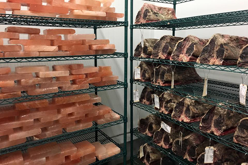 Our Dry Aging Room - The Metropolitan Grill